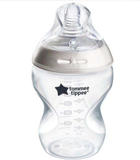 [553651] Tommee Tippee | Breedhalsfles Natural Start PP 260 ml  siliconen speen  