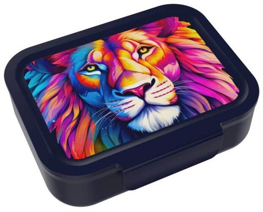 [553655] Lunch Buddies | Brooddoos Leeuw 193x158x60mm