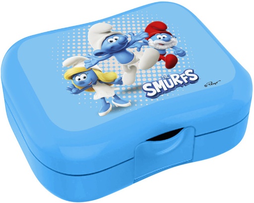 [553665] Smurfen | Koekendoosje met Sticker vr Naam