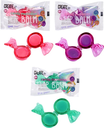 [553676] Create It! | Make-up Candy Explosion Lipbalm Ass.