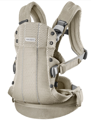 [553795] BabyBjorn | Babybuidel Harmony 3.5kg-11kg Mesh Grey Beige 
