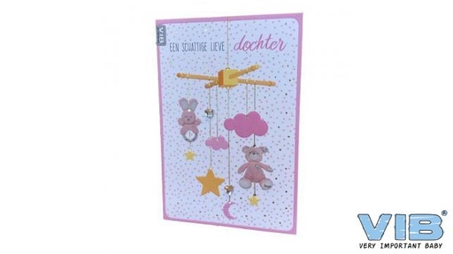 [553879] VIB | Wenskaart Een Schattige Lieve Dochter Mobiel