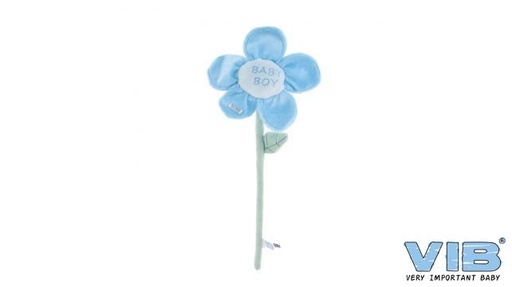 [553903] VIB | Pluche Knuffel Bloem Baby Boy Blauw 55cm