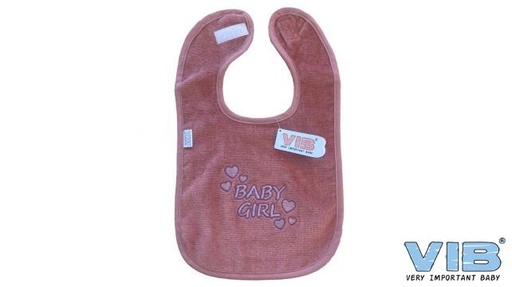 [553939] VIB | Slabbetje Baby Girl Oud Roze