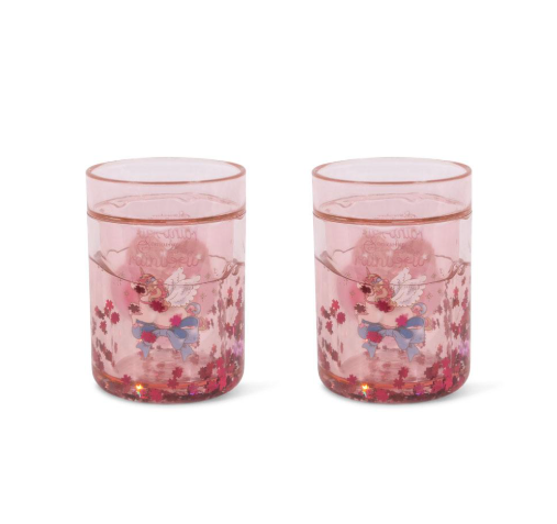 [553976] Konges Slojd | Drinkbeker Over The Rainbow Glitter Roze