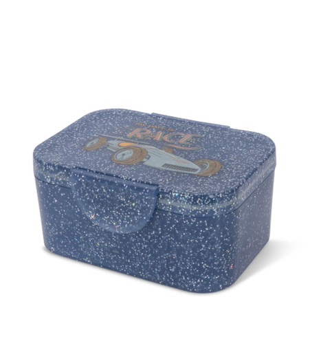 [553979] Konges Slojd | Brooddoos Race Glitter Blauw