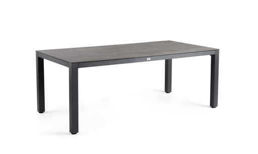 [554027] Tierra | Tuintafel Briga Dining Table Trespa Forest Grey Charcoal 220x100cm