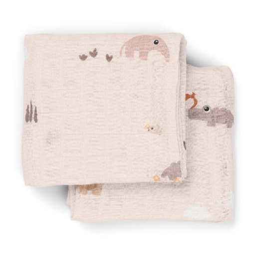 [554161] Done by Deer | Tetra doek Burp Cloth Playground Powder 65x65cm