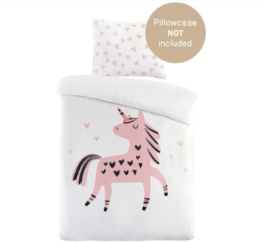 [431703] Kidzroom | Donsovertrek Unicorn Zonder Sloop