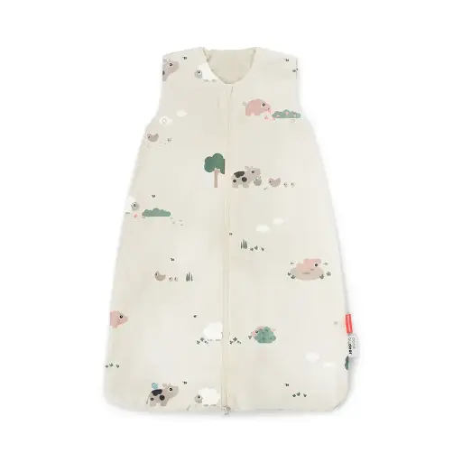 [554296] Done By Deer | Slaapzak Tiny Farm Sand 1.0TOG 70cm