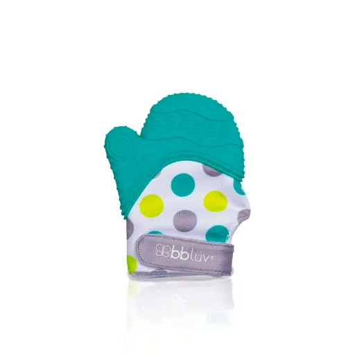 [554375] Bbluv | Bijtspeelgoed Glüv Tandjeshandschoen Aqua