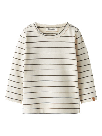 Lil' Atelier | T-shirt Boys Nbmgeo Lim Ls Slim Top Turtledove
