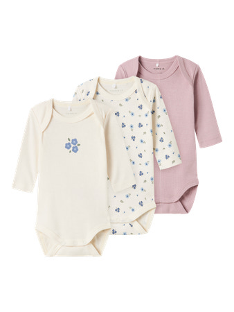 Name it | Body Girls Jet Stream Flower 3-pack