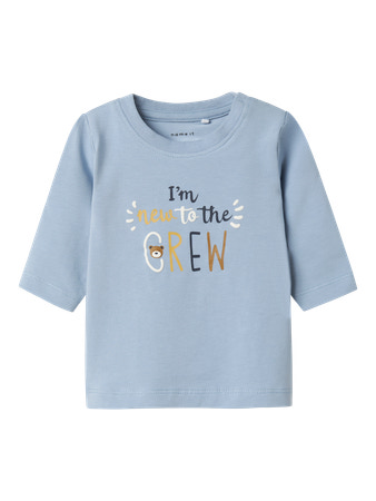 Name it | T-shirt Nbmkillo Ls Top Dusty Blue