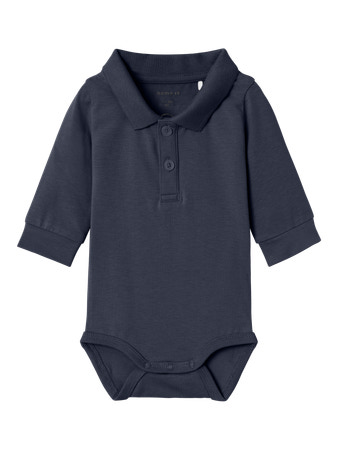 Name it | Body Nbmholger Ls Polo Dark Sapphire