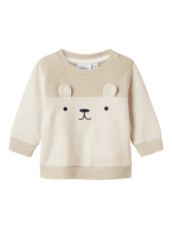 Name it | Pull Uni Nbnlivs Ls Sweat Cloud Dancer