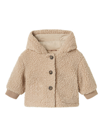 Name it | Jas Uni Nbnmilo Teddy Jacket Pure Cashmere