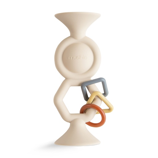 [555057] Mushie | Speelgoed vr Eetstoel Hexapop Shifting Sand