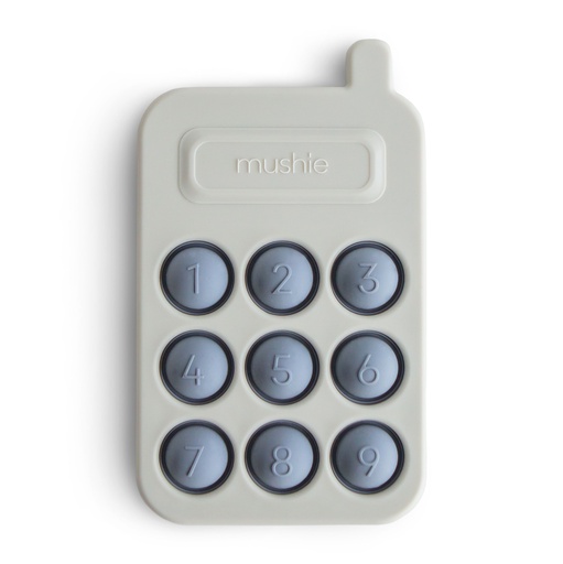 [555058] Mushie | Educatief Speelgoed Press Toy Phone  Siliconen/Kunststof Tradewinds