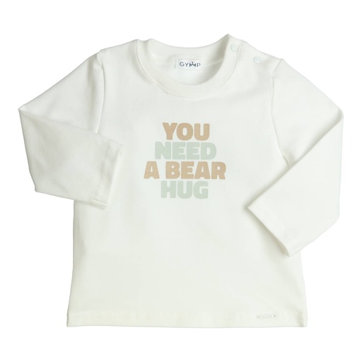 Gymp | T-shirt Boys Longsleeve Aerodoux Off White