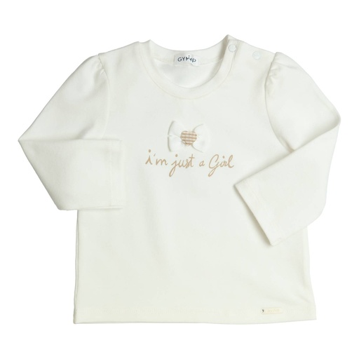 Gymp | T-shirt Girls Longsleeve Aerodoux Off White