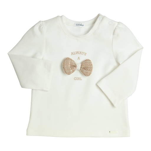 Gymp | T-shirt Girls Longsleeve Aerodoux Off White