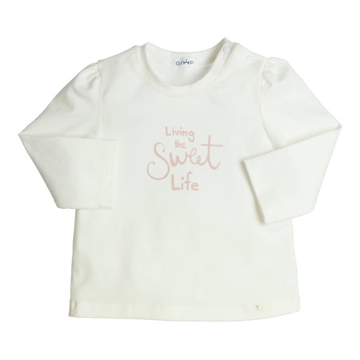 Gymp | T-shirt Girls Longsleeve Aerodoux Off White