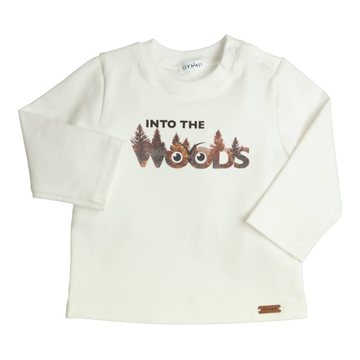Gymp | T-shirt Boys Longsleeve Aerodoux Off White