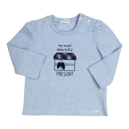 Gymp | T-shirt Girls Longsleeve Aerochine Light Blue