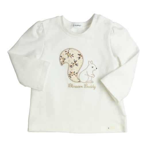 Gymp | T-shirt Girls Longsleeve Aerodoux Off White