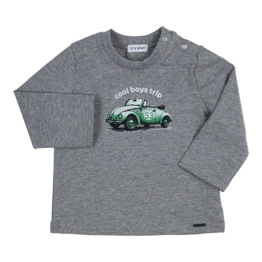 Gymp | T-shirt Boys Longsleeve Aerochine Grey Melange