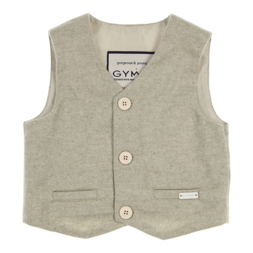 Gymp | Gilet Boys Gilet Mozes Pale Green