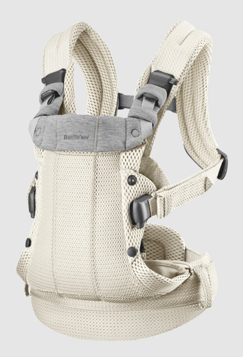 [555916] BabyBjorn | Babybuidel Harmony 3.5kg-11kg Mesh Crème