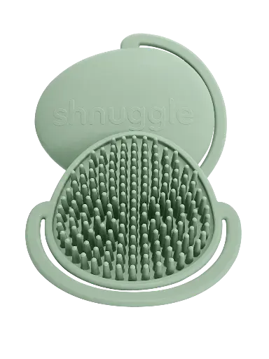 [555921] Shnuggle | Borstel Bathbrush Eucalyptus Groen