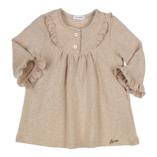 Gymp | Jurk Girls Dress Lucia Beige