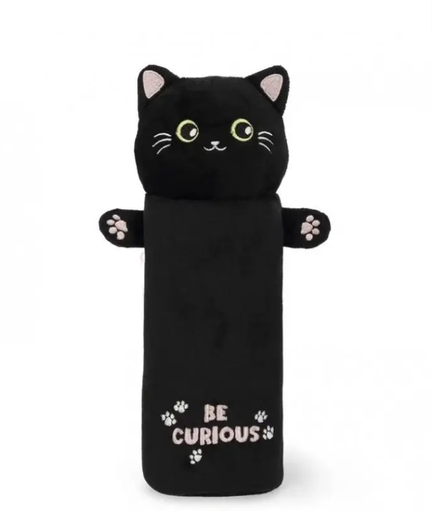 [556304] Legami | Pennenzak Kitty Pluche Zwart