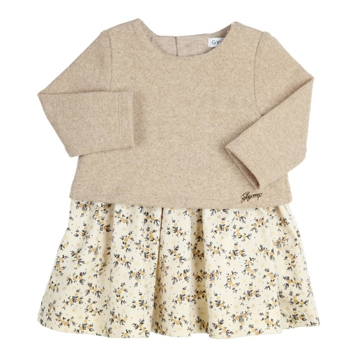 Gymp | Jurk Girls Dress Karissa Beige/Gold