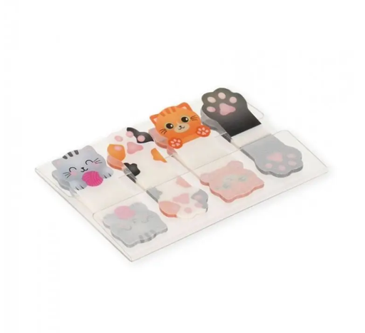 [556459] Legami | Post-It Adhesive Pagemarkers Kitty