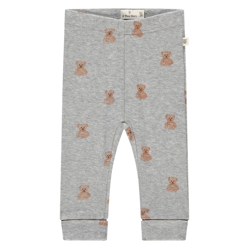 A Tiny Story | Legging Baby Pants Light Grey Melange
