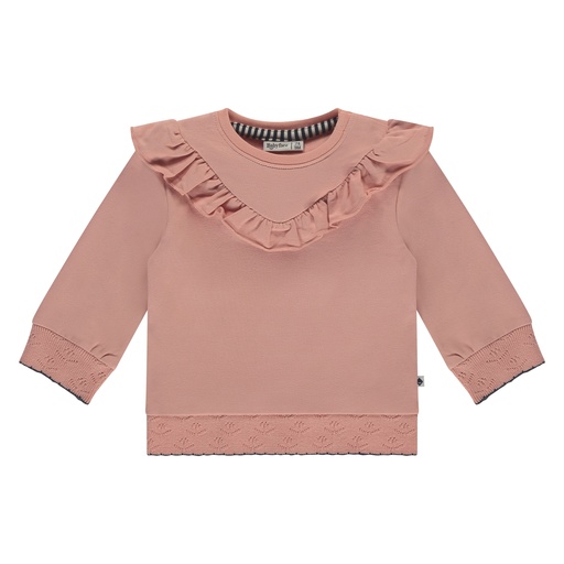 Babyface | Pull Girls Baby Sweatshirt Salmon