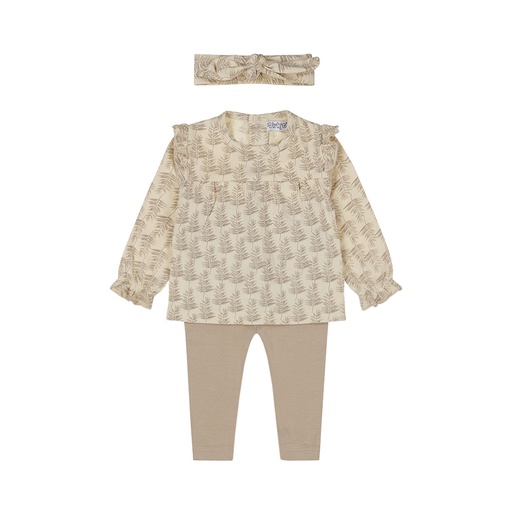Dirkje | Broekkousen Girls Lovely Tights Off White/Sand (kopie)