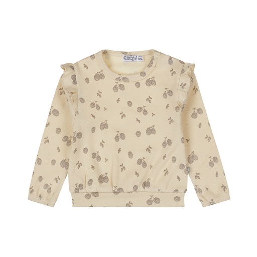 Dirkje | Pull Girl Pretty Fall Sweater Loose Fit Off White