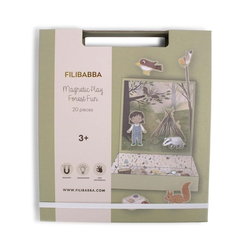 [557658] Filibabba | Educatief Speelgoed Plezier In Het Bos Magnetisch Speelbord  