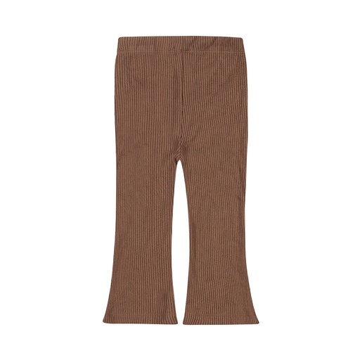 Dirkje | Broek Girls Berry Flared Trousers Brown