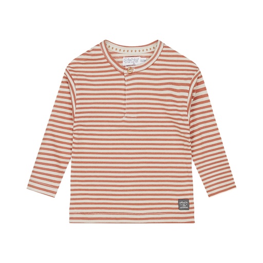 Dirkje | T-shirt Boys Wildland T-shirt Longsleeve Pebble/Rust