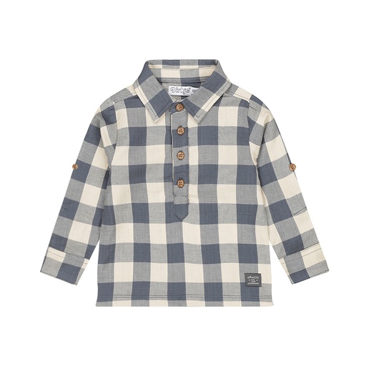 Dirkje | Hemd Boys Wildland Shirt Longsleeve Navy
