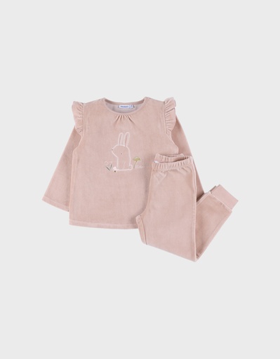 Noukies | Pyjama Autumn Forest Rose