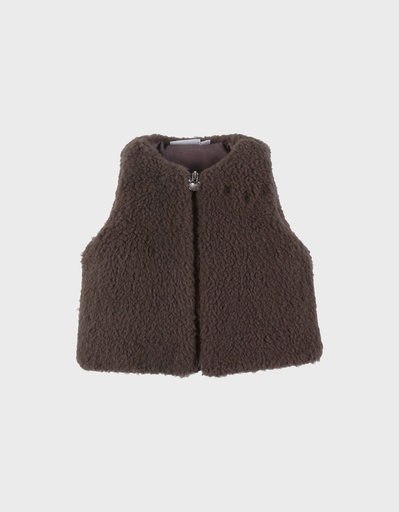 Noukies | Bodywarmer Groloudoux Chocolade