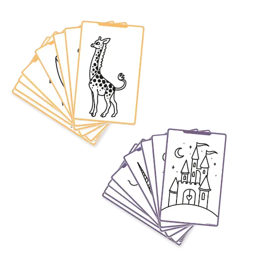 [558773] Kidywolf | Navulling Kidydraw - Mini Er Was Eens En Dieren