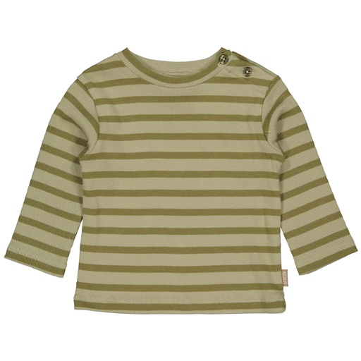 Quapi | T-shirt Boys Kayden Dark Green Stripe